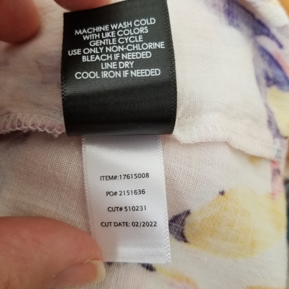 Torrid Rayon Slub Hi-Lo Short Sleeve Blouse Size 1X - Picture 10 of 12